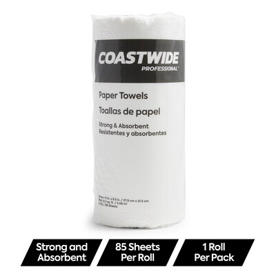 Coastwide Professional™ Kitchen Rolls Paper Towels, 2-Ply, 85 Sheets/Roll (CW21810)