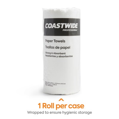 Coastwide Professional™ Kitchen Rolls Paper Towels, 2-Ply, 85 Sheets/Roll (CW21810)