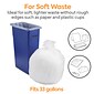Coastwide Professional™ 30-33 Gallon Trash Bag, 33" x 40", High Density, 12 mic, Natural, 10 Rolls (CW18199)