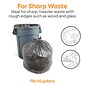 Coastwide Professional™ 40-45 Gallon Industrial Trash Bag, 39" x 47", Low Density, 1.7 mil, Silver, 50 Bags/Box (CW18189)