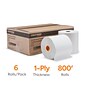 Coastwide Professional™ J-Series Recycled Hardwound Paper Towels, 1-ply, 800 ft./Roll, 6 Rolls/Carton (CWJHT-ECO)