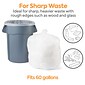 Coastwide Professional™ 55-60 Gallon Industrial Trash Bag, 38" x 58", Low Density, 1 mil, Clear, 100 Bags/Box (CW17968)