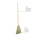 Coastwide Professional™ 10 Standard Corn Broom, Natural (CW57732)