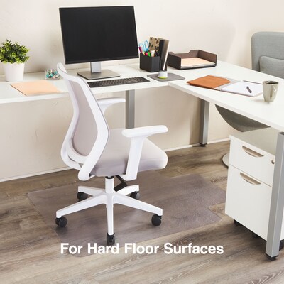 Quill Brand® Hard Floor Chair Mat, 36" x 48'', Clear (STP-15987)