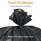 Coastwide Professional™ 30-33 Gallon Industrial Trash Bag, 33" x 39", Low Density, 1.5 mil, Black, 4 Rolls (CW25530)