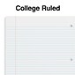 Quill Brand® Premium 5-Subject Notebook, 8.5" x 11", College Ruled, 200 Sheets, Teal (TR58320)