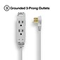 Quill Brand® 25' Extension Cord, 3-Outlet, Gray (ST22129-CC)