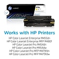 HP 414X Yellow High Yield Toner Cartridge  (W2022X)