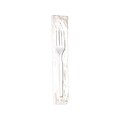 Dixie Individually WrappedPolystyrene Fork, Medium-Weight, White, 1000/Carton (FM23C7)