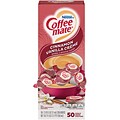 Coffee mate Cinnamon Vanilla Creme Liquid Creamer, 0.38 Oz., 50/Box (42498)