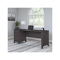 Bush Furniture Somerset 72W Office Desk with Drawers, Storm Gray (WC81572)