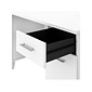 Bush Furniture Somerset 60"W Office Desk with Drawers, White (WC81928K)