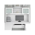 Bush Furniture Somerset 60W Desktop Hutch, White (WC81931)