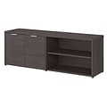 Bush Business Furniture Jamestown 21.2 Low Storage Cabinet with 4 Shelves, Storm Gray (JTS160SG)