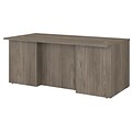 Bush Business Furniture Office 500 72W Executive Desk, Modern Hickory (OFD172MHK)