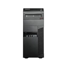 Lenovo ThinkCentre M93 Refurbished Desktop Computer, Intel Core i7-4770, 16GB Memory, 240GB SSD