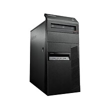 Lenovo ThinkCentre M93 Refurbished Desktop Computer, Intel Core i7-4770, 16GB Memory, 240GB SSD