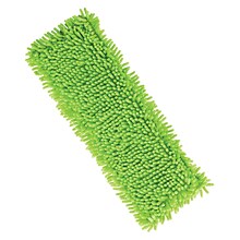 Libman Microfiber Dust Mop Refill, Green, 6/Carton (196)