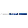 Expo Dry Erase Markers, Fine Tip, Blue, 12/Pack (86003)