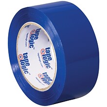 Tape Logic Colored Carton Sealing Heavy Duty Packing Tape, 2 x 110 yds., Blue, 6/Carton (T90222B6PK