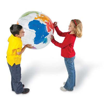 Learning Resources Inflatable Globe, Labeling
