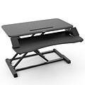 Fellowes Corsivo 32W Manual Adjustable Standing Desk Converter, Black (8091001)