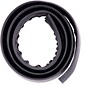 Cordinate 6 Ft Floor Cord Cover, Rubber, Low Profile, Cable Protector, Black (43003)