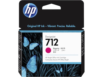 HP 712 Magenta Standard Yield Ink Cartridge (3ED68A)
