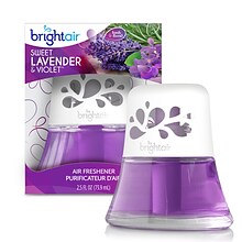 Bright Air Oil Diffuser, Sweet Lavender/Violet Scented, 45 Day (BRI900288EA)
