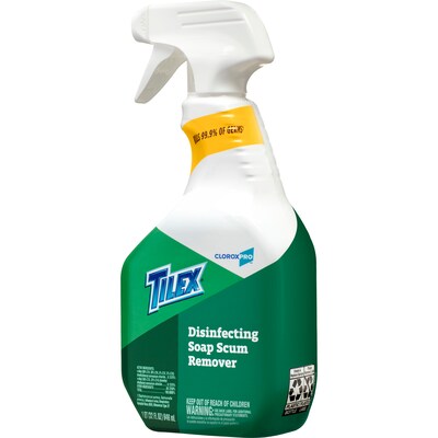 Tilex Soap Scum Remover & Disinfectant, Spray, 32 Ounces (35604)