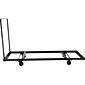 NPS #DY-3072 Folding Table Dolly - Horizontal Storage - Max 72"L, Brown