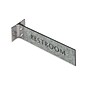 Custom Mountable Engraved Sign with Extended Wall Sign Holder, 2" x 8"