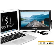 SideTrak Portable ST12BK 12.5 LCD Monitor, Black