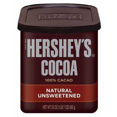 Hershey's Natural Unsweetened Cocoa Mix, 23 oz. (220-01108)