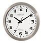 La Crosse Technology Wall Clock, Metal, 16" Dia. (WT-3161WH)