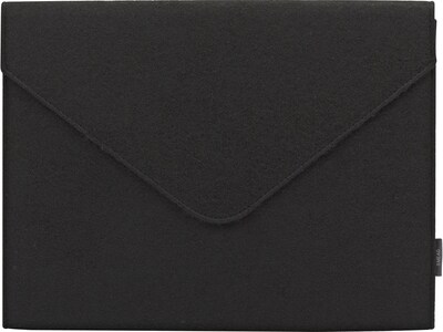 Smead Soft Touch Expanding Wallet, Snap Closure, Letter Size, Black (70920)