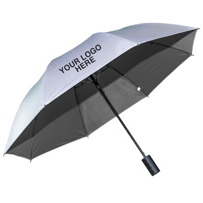 Custom El Sol UV Coated Folding Umbrella
