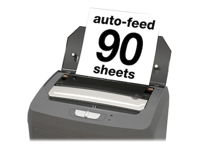 BOXIS Autoshred 90-Sheet Micro Cut Personal Shredder (AF90)