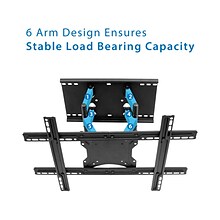 Mount-It! Articulating Wall TV Mount, 132 lbs. Max. (MI-385)