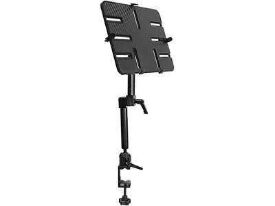 Mount-It! Universal Clamp-On Mount MI-7510 with Full-Motion Dual Arm, Black