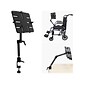 Mount-It! Universal Clamp-On Mount MI-7510 with Full-Motion Dual Arm, Black