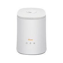 Crane Ultrasonic Cool Mist Console Humidifier, 1.2-Gallon, For Rooms 500 sq. ft., White (EE-6909)