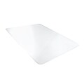 Floortex Desktex® Anti-Slip Plastic Desk Pad, 71 x 35, Clear (FPDE3571RA)