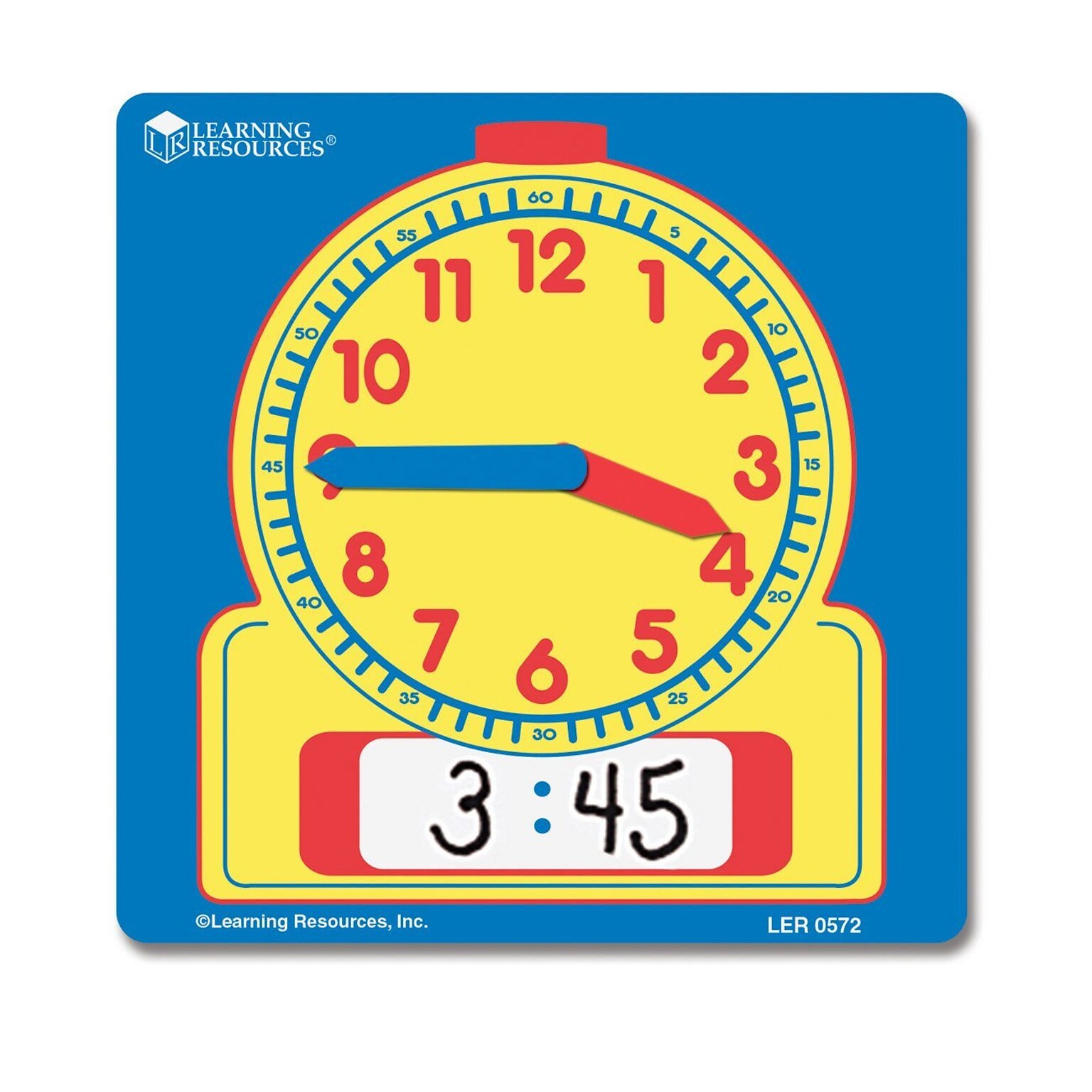 Time, Learning Resources Write and Wipe Student Clocks, Set of 10