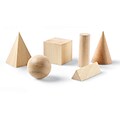Learning Resources Wooden Geometric Solids, Set of 12 (LER0120)