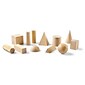Learning Resources Wooden Geometric Solids, Set of 12 (LER0120)
