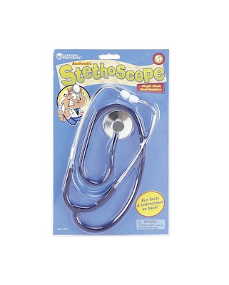 Learning Resources Stethoscope, 1 x 7 3/16 x 11 3/8 (LER2427)