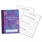 Learning Resources Make a Story Writing Hardcover Journal, 7" x 9", Purple, 10/Set (LER3469)
