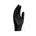 X3 Powder-Free Nitrile Gloves, Latex Free, Medium, Black, 100/Box, 10 Boxes/Carton (BX344100-CC)