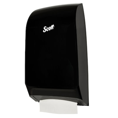 Scottfold Folded Compact Paper Towel Dispenser, Smoke (39711)